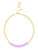 Sydney Collar Necklace - Lavender Sydney Collar Necklace - Lavender