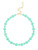 Stacy Beaded Collar Necklace - Turquoise