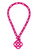 Grace Link Collar Necklace - Hot Pink