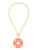 Grace 2-Way Pendant Necklace - Coral Grace 2-Way Pendant Necklace - Coral