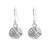 Rope Love Knot Dangle Earrings
