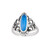 Oval Chalcedony Stone Statement Ring