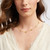 Florentine Demi Delicate Statition Necklace Florentine Demi Delicate Statition Necklace