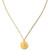 Vida Coin Necklace in Gold
