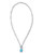 Daphne Link And Chain Necklace in Silver