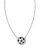 Soccer Short Pendant Necklace in Silver Soccer Short Pendant Necklace in Silver