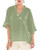 Button Gauze Blouse