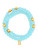 Elise 2 In 1 Wrap Bracelet / Necklace - Bright Blue Elise 2 In 1 Wrap Bracelet / Necklace - Bright Blue