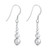 Graduated Beaded Drop Dangle Earrings