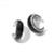 Interlok Noir Small Hoop Earrings Interlok Noir Small Hoop Earrings