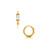 Cyrus Mini Hoop Earring in Gold Cyrus Mini Hoop Earring in Gold
