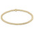 Classic Gold 2.5Mm Bead Bracelet