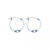 Bali Beaded Hoop Leaverback Earrings