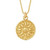 Sun Medallion Necklace in Gold Sun Medallion Necklace in Gold