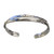 Hammered Crossover Bar Cuff Bracelet Hammered Crossover Bar Cuff Bracelet