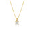 April Birhtstone Necklace in Gold