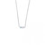 Horizontal Opal and CZ Bar Necklace Horizontal Opal and CZ Bar Necklace