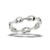 Interlocking Love Knot Link Ring