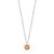 Round Novemeber Birthstone Necklace