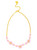 Brielle Collar Necklace - Light Pink