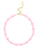 Stacy Beaded Collar Necklace - Light Pink