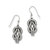Interlok Harmony Two Tone French Wire Earrings Interlok Harmony Two Tone French Wire Earrings