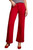 Comfort Stretch Fly Front Wide Leg Pants