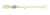 Necklace Extender 2" - Gold
