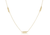 Choker Joy Simplicity Chain Gold - 3mm