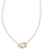 Cheer Short Pendant Necklace - Gold