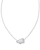 Cheer Short Pendant Necklace - Silver Cheer Short Pendant Necklace - Silver