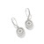 Mosaic Rnd Mini Leverback Earrings - Two Tone Mosaic Rnd Mini Leverback Earrings - Two Tone