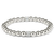 Meridian Petite Stretch Bracelet - Silver