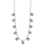 Twinkle Drops Necklace - Silver