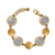Ferrara Luce Link Bracelet - Two Tone Ferrara Luce Link Bracelet - Two Tone