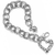 Pebble Heart Bracelet - Silver
