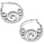 London Groove Hoop Earrings - Silver