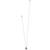 Pebble Dot Medali Petite Reversible Necklace - Crystal