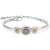 Intrigue Bar Bracelet - Two Tone Intrigue Bar Bracelet - Two Tone