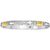 Venezia Bangle Bracelet - Two Tone Venezia Bangle Bracelet - Two Tone