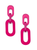 Kelsey Earrings - Hot Pink