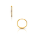 Kit Mini Hoop Earrings - Gold Kit Mini Hoop Earrings - Gold