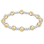 Classic Sincerity Pattern 6mm Bead Bracelet - TT