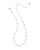 Amelia Chain Necklace - Rhodium Amelia Chain Necklace - Rhodium