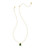Holiday Tree Short Pendant Necklace in Gold Holiday Tree Short Pendant Necklace in Gold