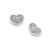 Illumina Celeste Heart Post Earrings Illumina Celeste Heart Post Earrings