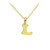 Tiny Initial "L" Necklace - Gold Tiny Initial "L" Necklace - Gold