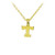 Tiny Initial "T" Necklace - Gold Tiny Initial "T" Necklace - Gold