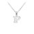 Tiny Initial "P" Necklace - Silver Tiny Initial "P" Necklace - Silver