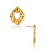 Colter Twist Knocker Earrings - Gold Colter Twist Knocker Earrings - Gold